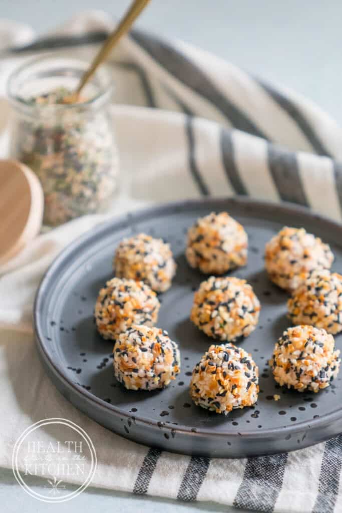 Everything Bagel and Lox Keto Fat Bombs 
