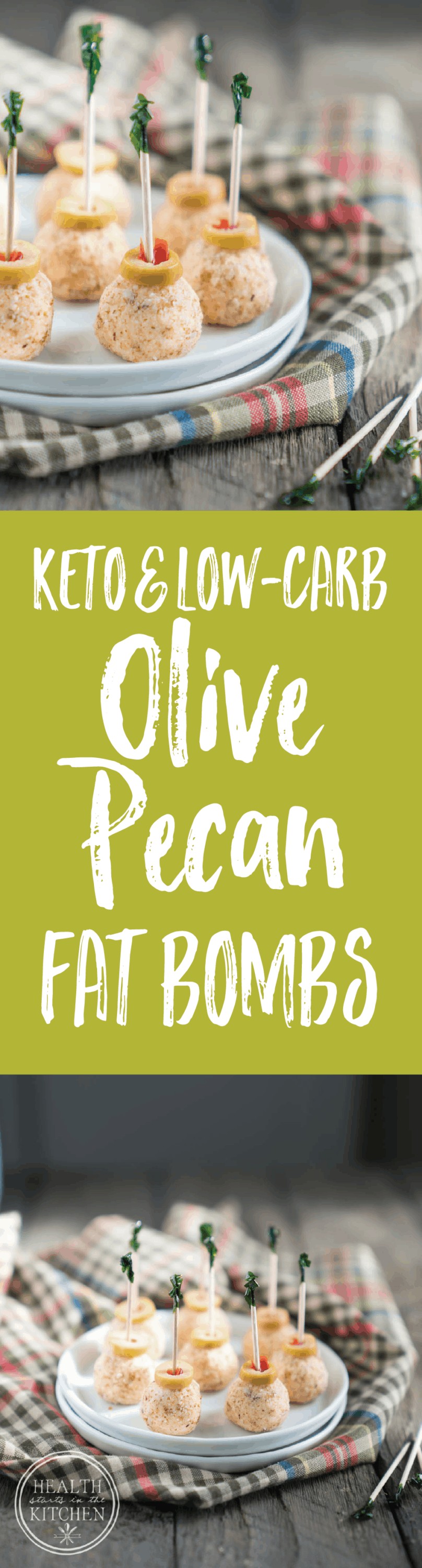 Keto Olive Pecan Fat Bombs