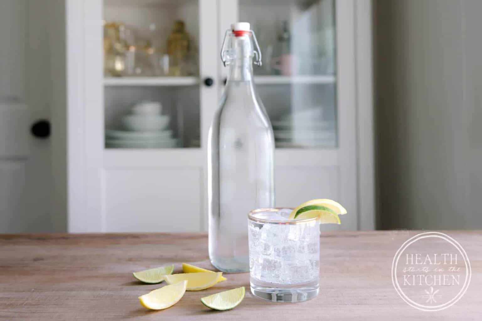 Homemade Sparkling Mineral Water Health Starts in the Kitchen