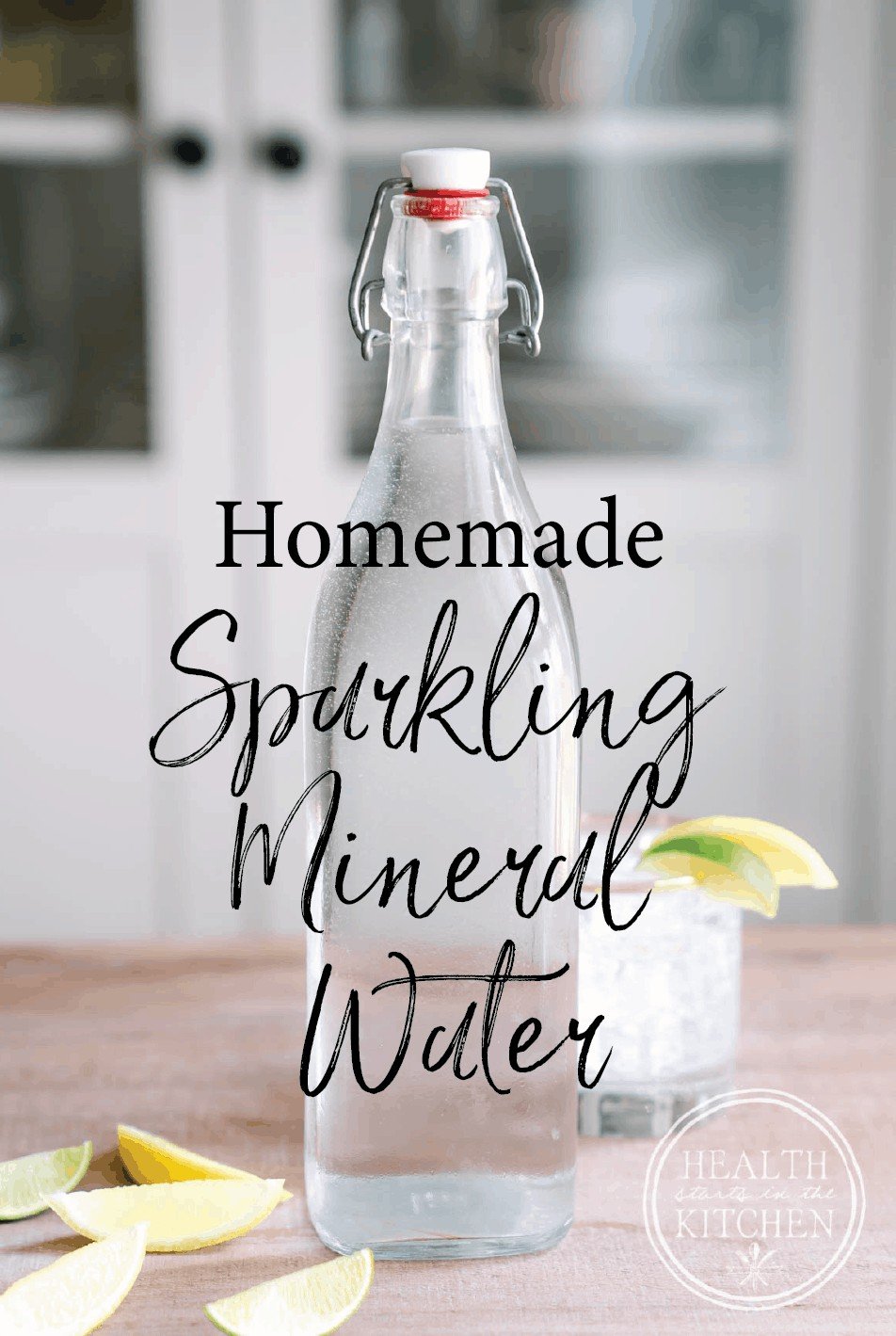 Homemade Sparkling Mineral Water