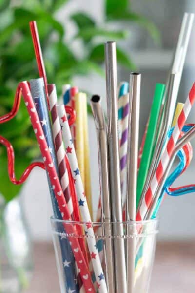 5 Tips to Help You Ditch Plastic Disposable Straws