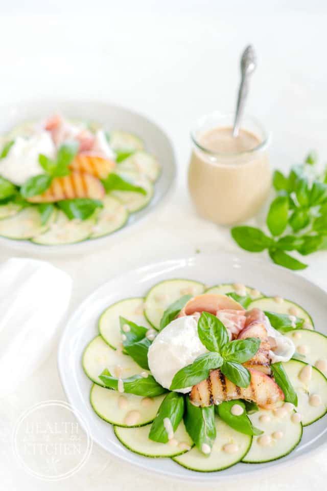 Nectarine Jalapeño Basil Vinaigrette Health Starts in the Kitchen