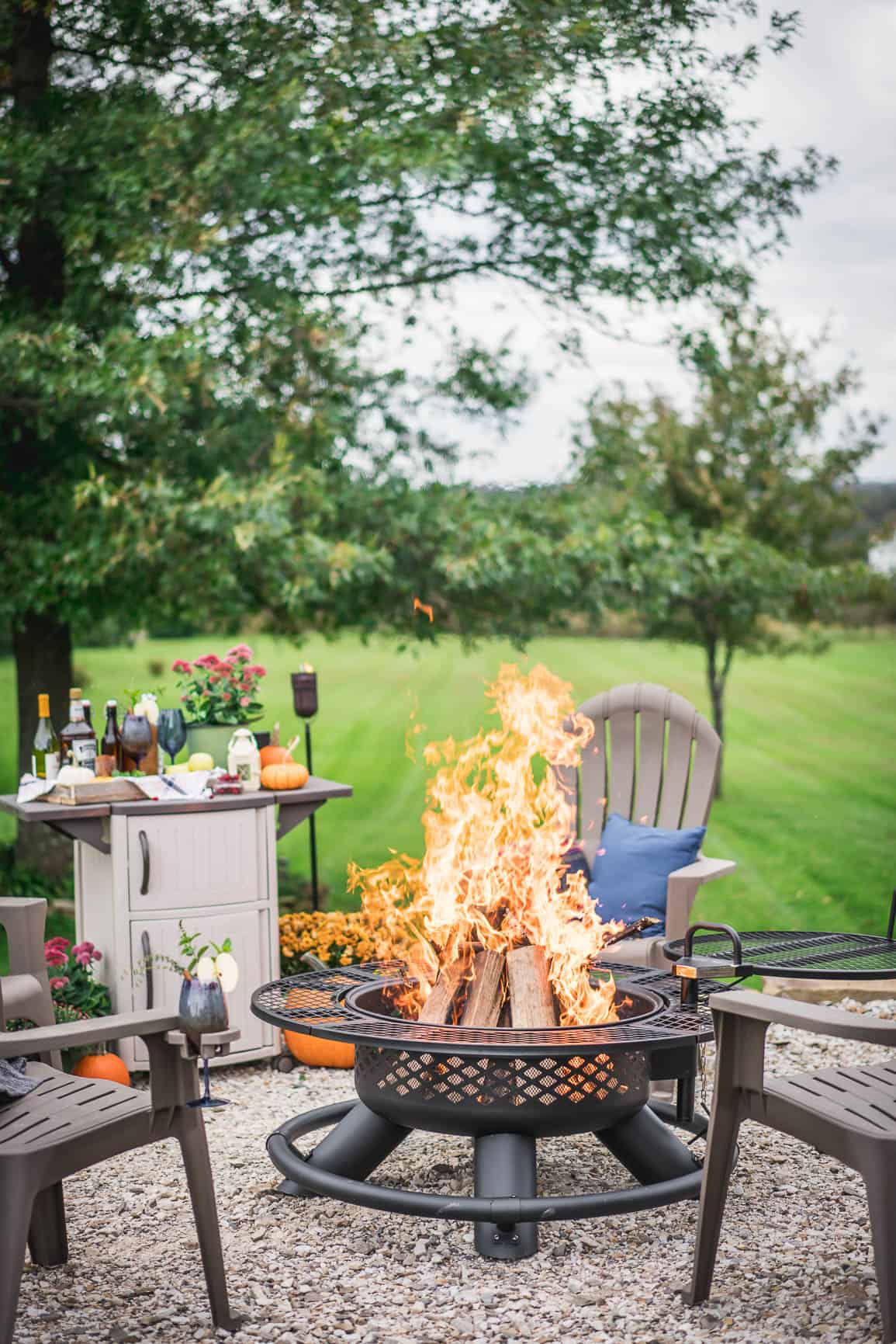 How to Set Up the Perfect Backyard Fire pit!