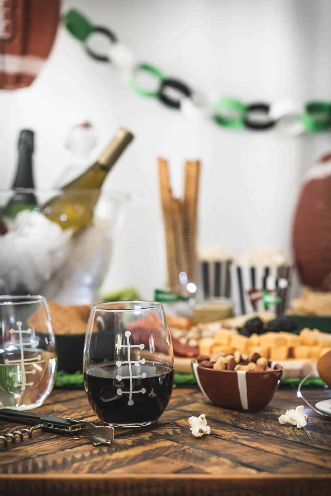 These tips are just for game day parties, they are the easiest way to make any gathering wine-friendly.