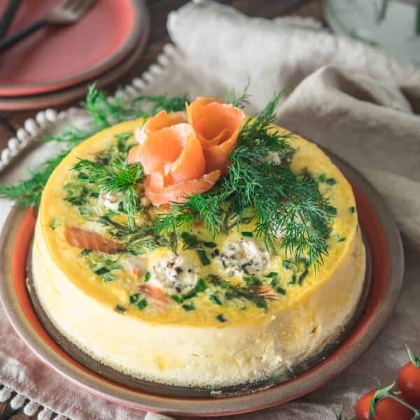 Instant Pot Smoked Salmon Frittata