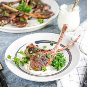 Always Perfectly Cooked Sous Vide Lamb Chops {Keto Carnivore}