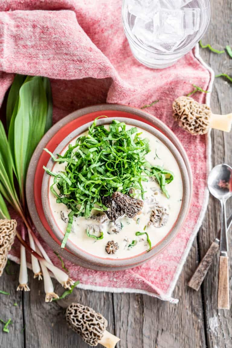 Morel Mushroom and Ramp Chowder Health Starts in the Kitchen
