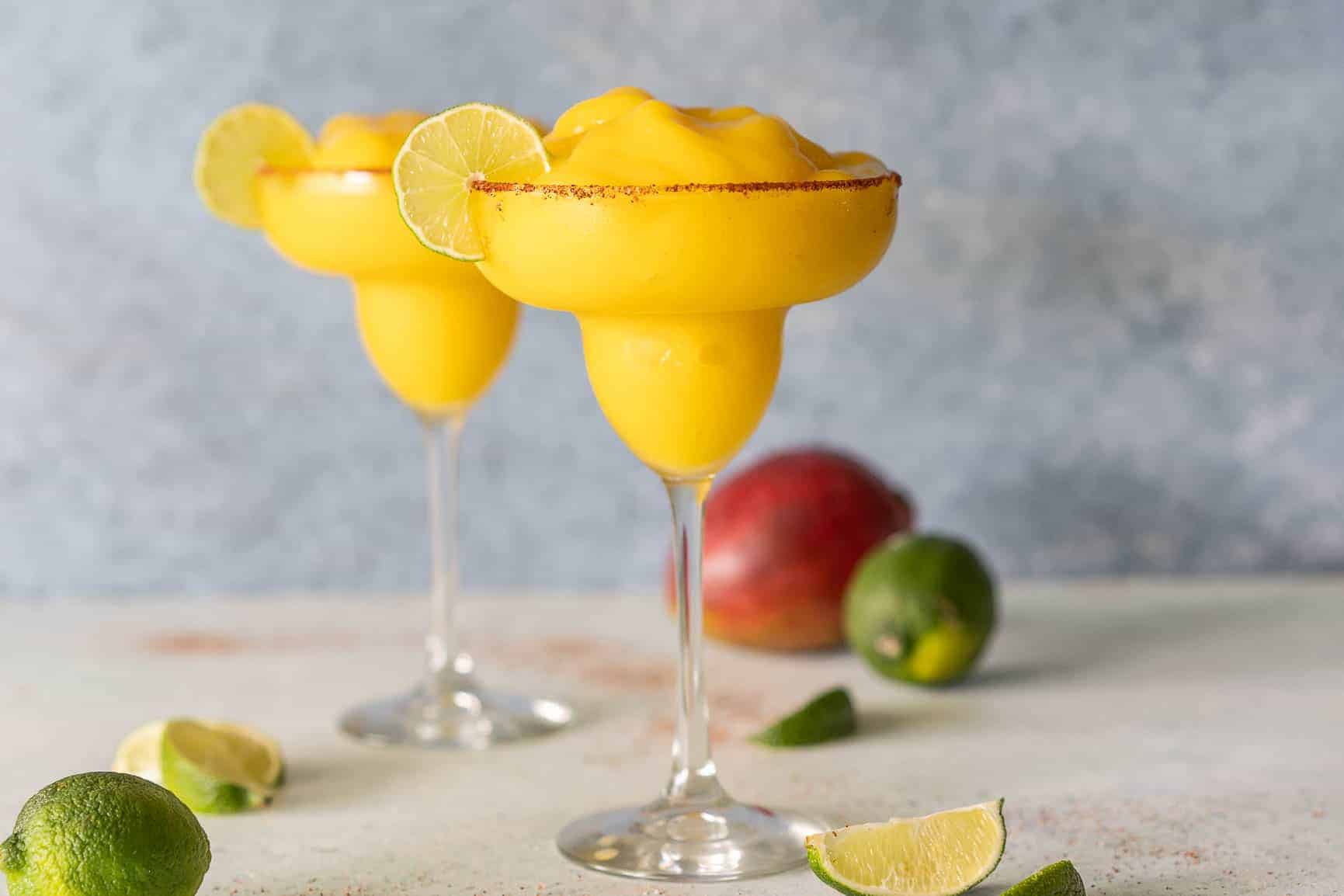 Easy Frozen Mango Margarita