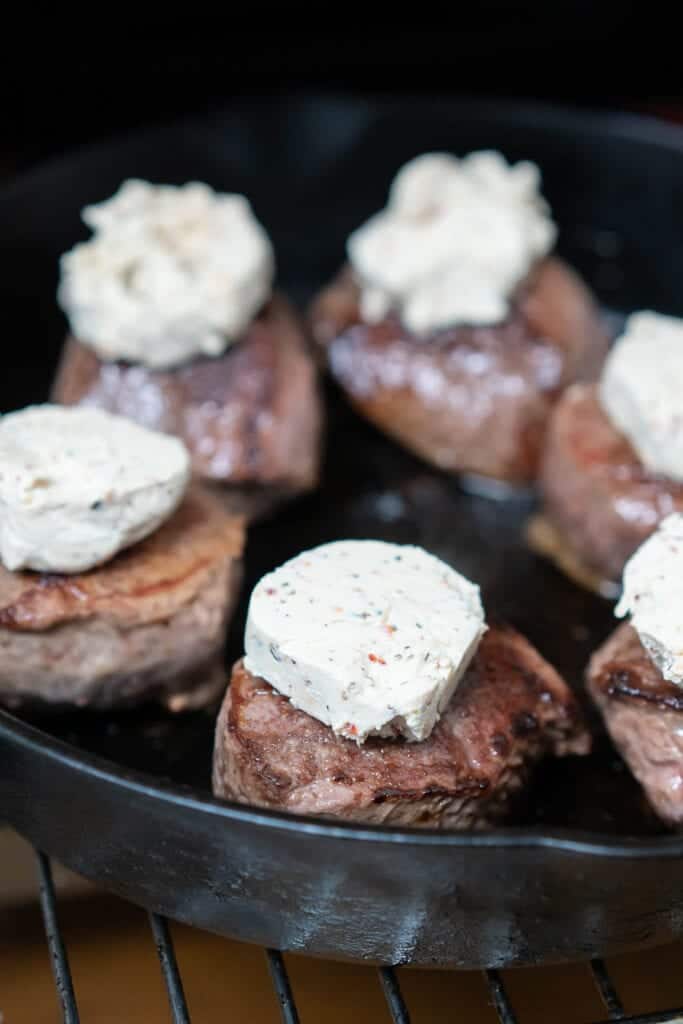 Goat CheeseTopped Filet Mignon Steak with Balsamic Reduction Health