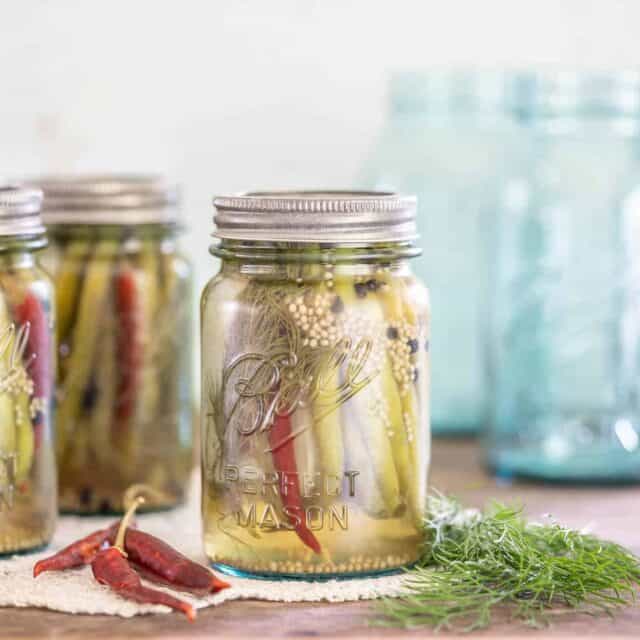 Easy Spicy Pickled Dilly Beans Recipe Health Starts in the Kitchen