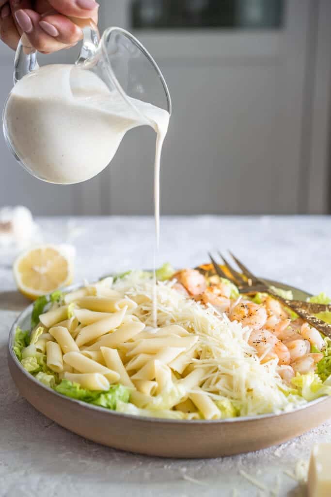 Shrimp Caesar Pasta Salad Recipe