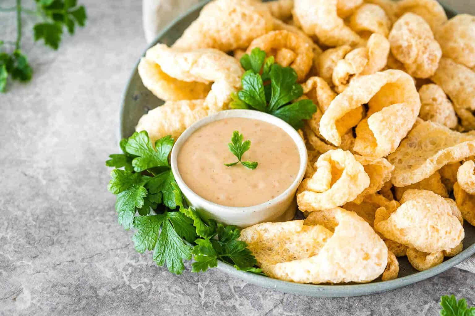 Keto Creamy BBQ Horseradish Dip for Pork Rinds Health Starts in the