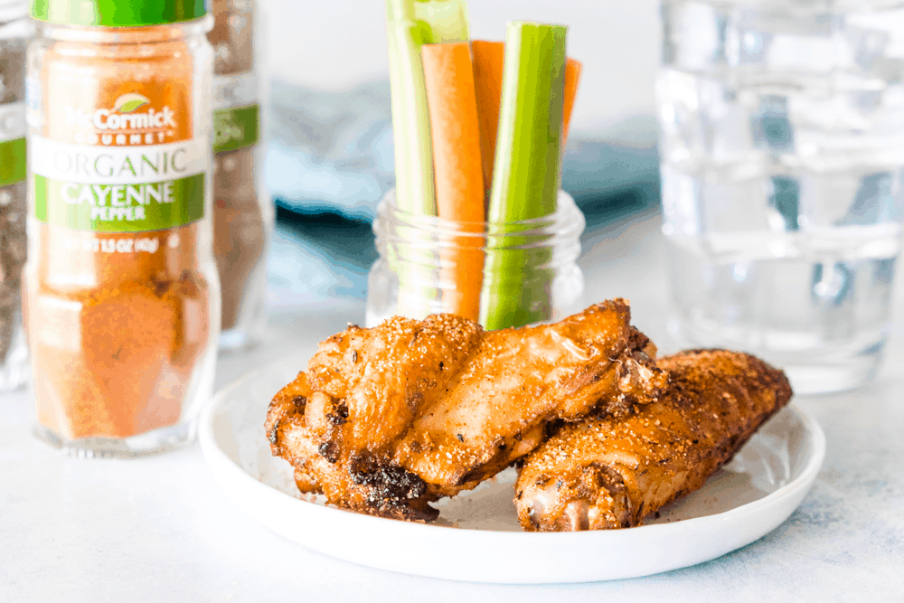 You’ll get all the flavors of buffalo wings, without the mess, with my Grilled Dry Rub Hot Wings! And they are Keto, Low-Carb, Paleo and Gluten-Free!