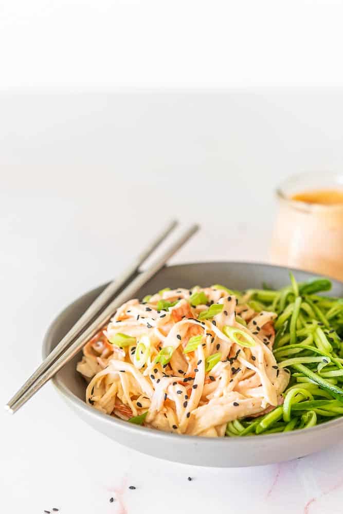 The Best Spicy Crab Kani Salad Recipe {Gluten-Free}