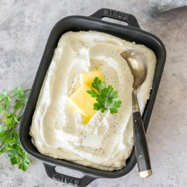 Keto Mashed Cauliflower