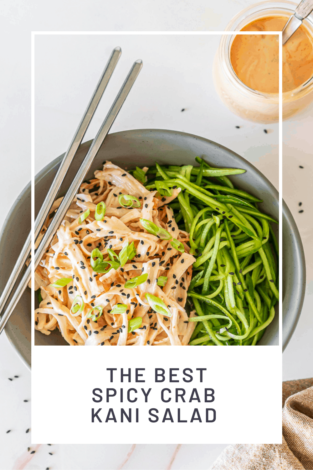 The Best Spicy Crab Kani Salad Recipe {GlutenFree} Health Starts in