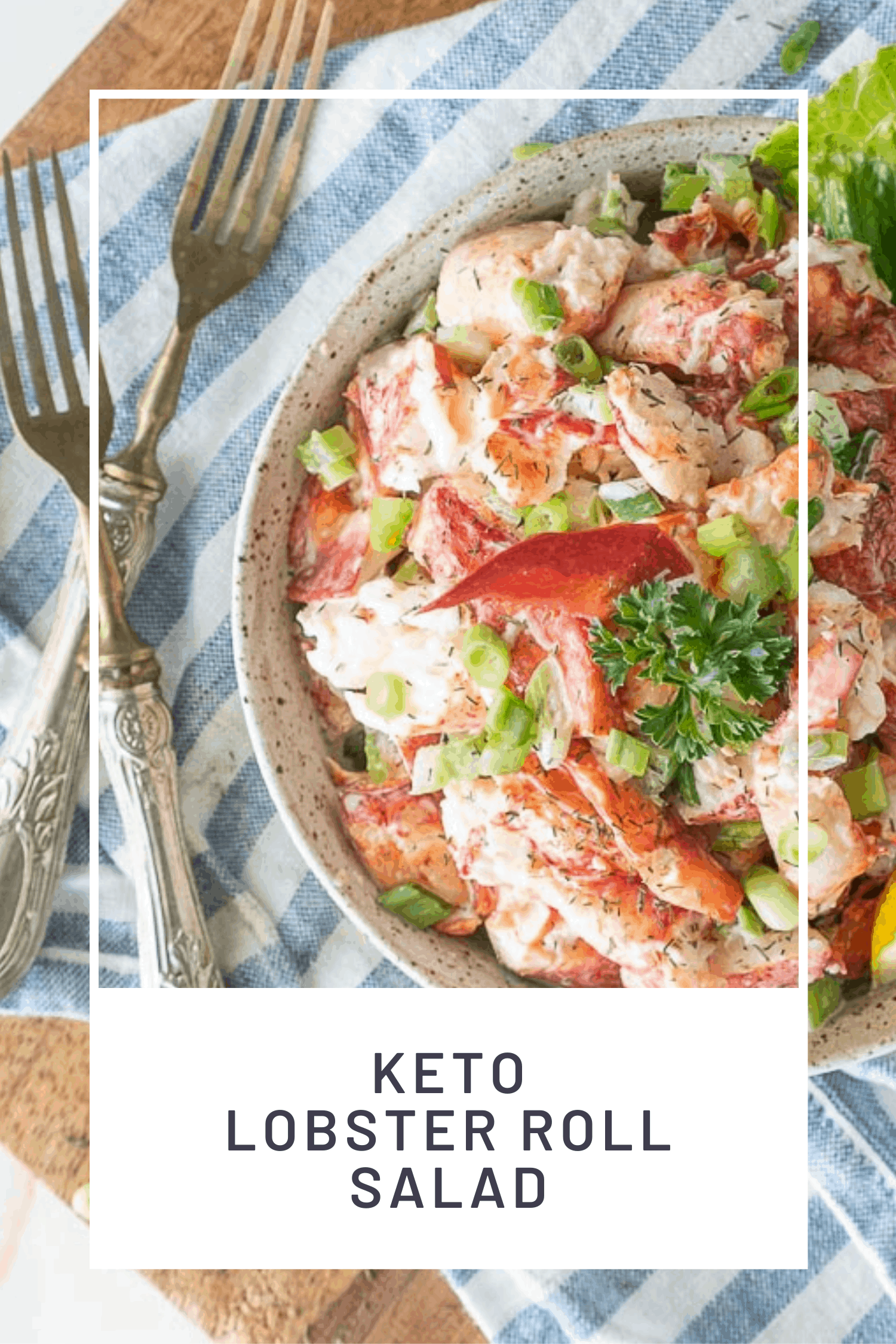 Keto Lobster Roll Salad Recipe Health Starts in the Kitchen