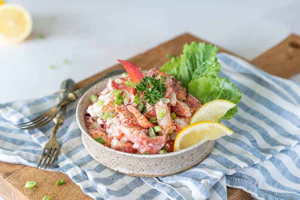 Keto Lobster Roll Salad Recipe