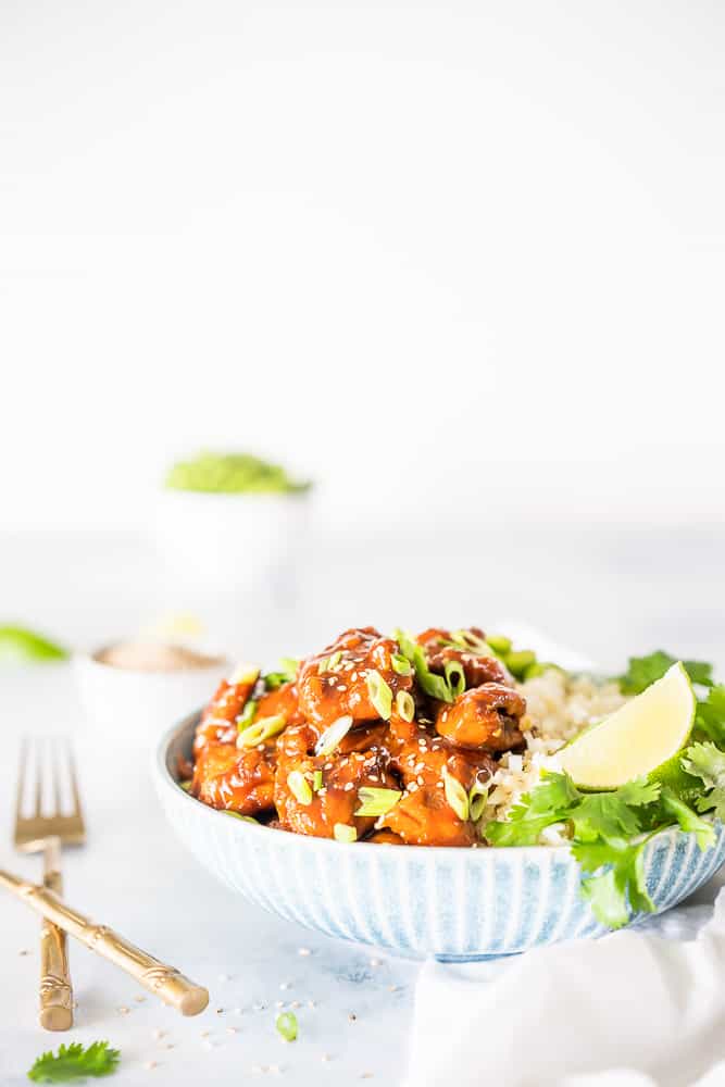Bursting with favor, this Easy Keto Sriracha Lime Chicken Recipe cooks quickly and is finished in a delicious garlic infused low-carb sauce that’s sweet and spicy, with hint of lime juice. And with only has 2g net carbs per serving, it won't sabotage your health!
