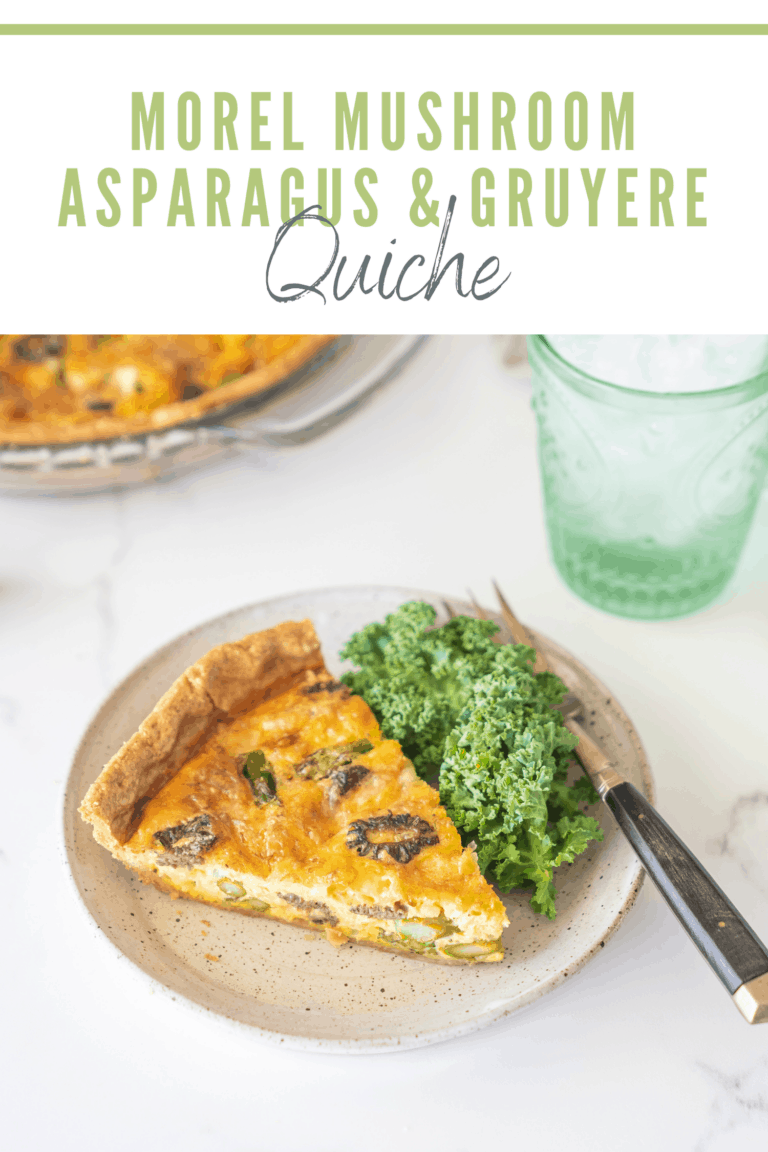 Asparagus Morel Mushroom Quiche Recipe Health Starts in the Kitchen