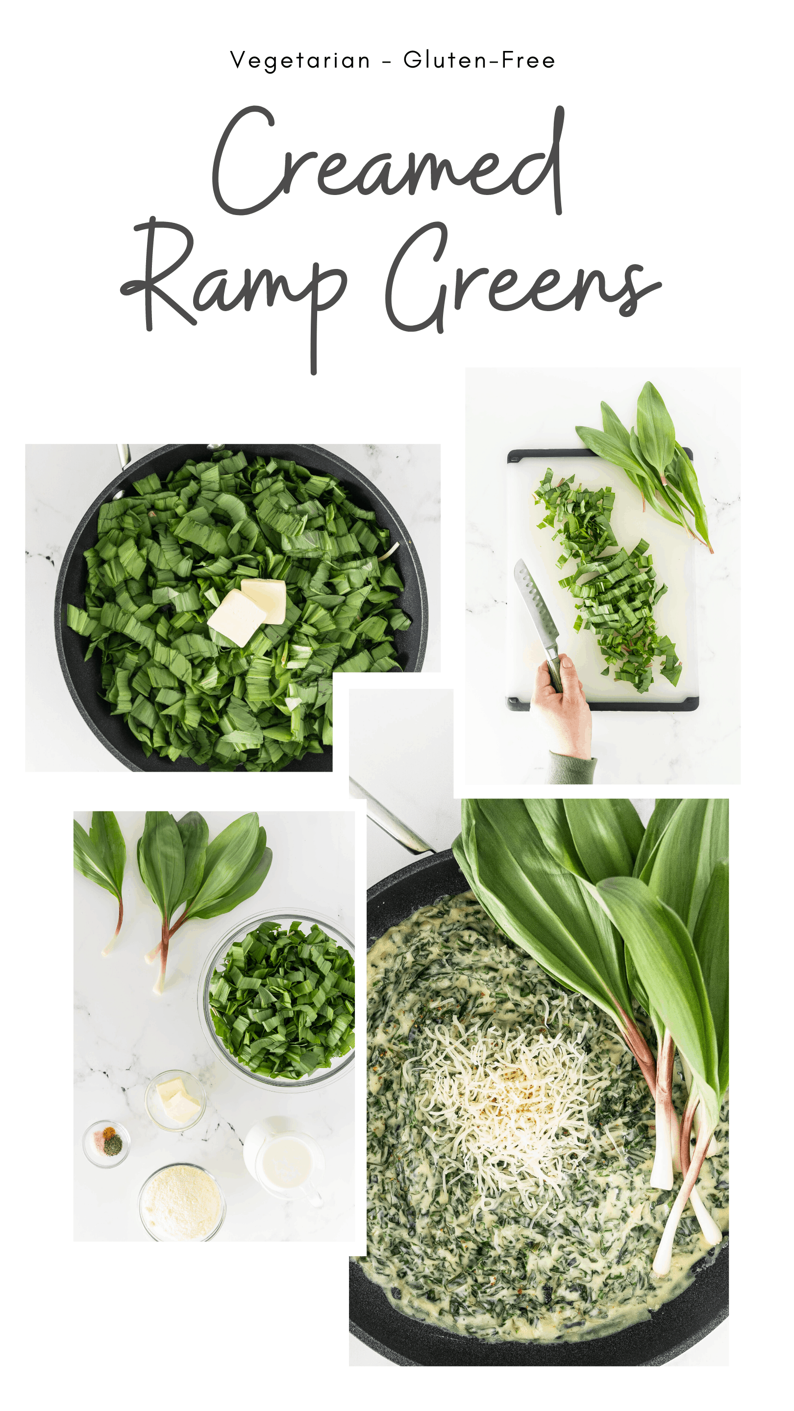 Creamed Ramp Greens Recipe Health Starts in the Kitchen