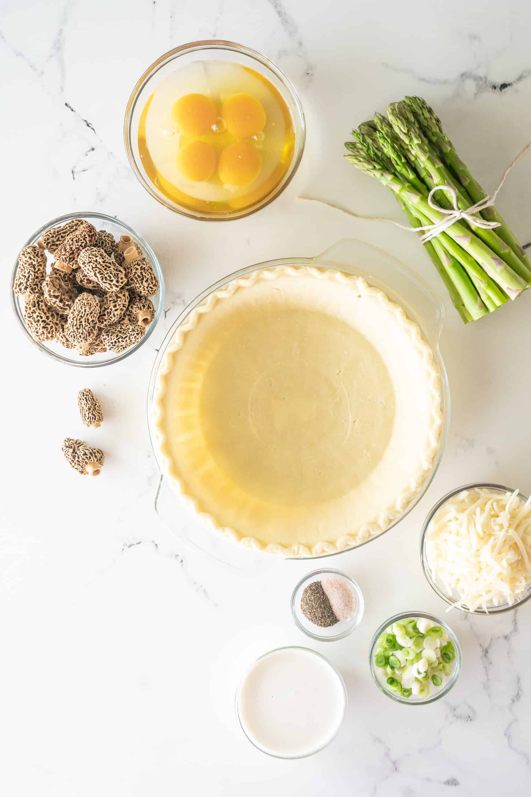 Asparagus Morel Mushroom Quiche Recipe Health Starts in the Kitchen