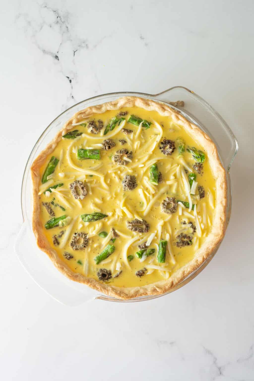 Asparagus Morel Mushroom Quiche Recipe Health Starts in the Kitchen