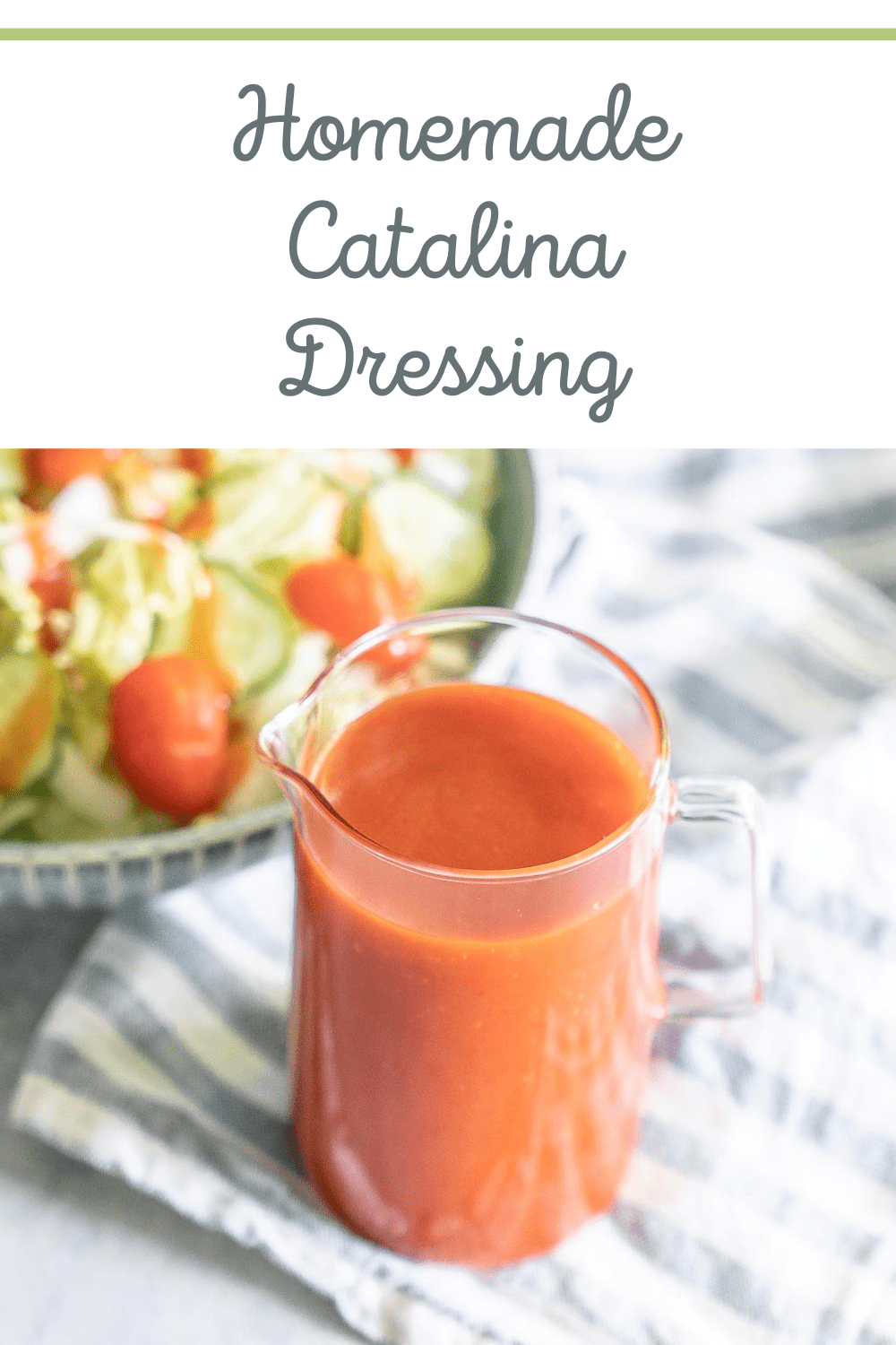 Homemade Catalina Dressing Recipe