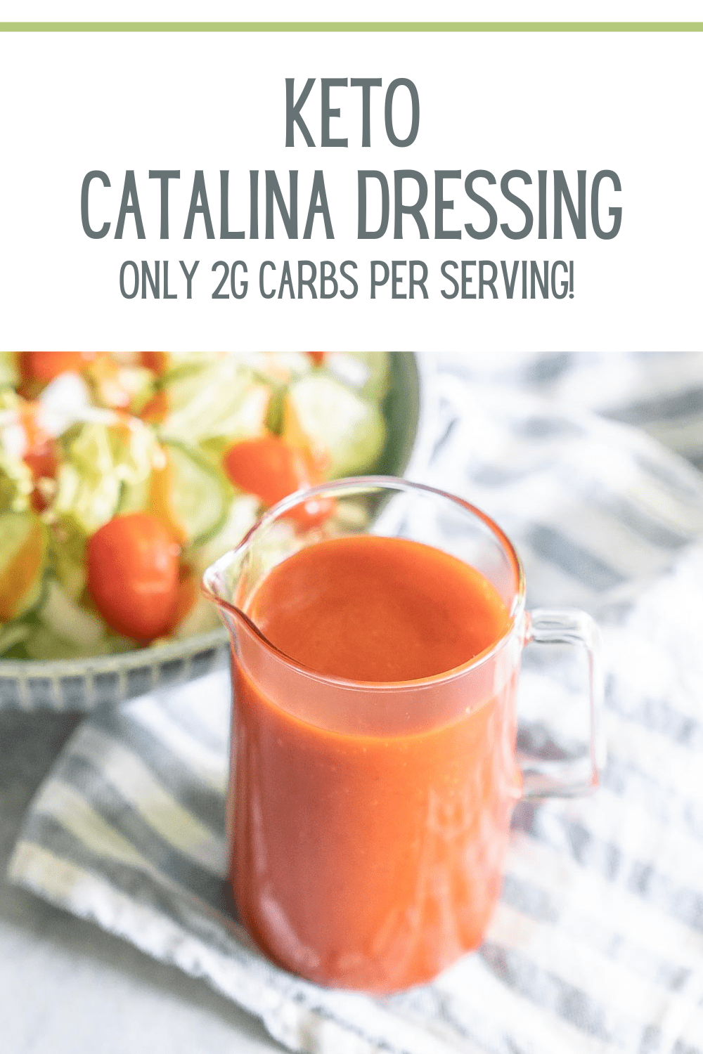 Keto Catalina Dressing Recipe (sugarfree) Health Starts in the Kitchen