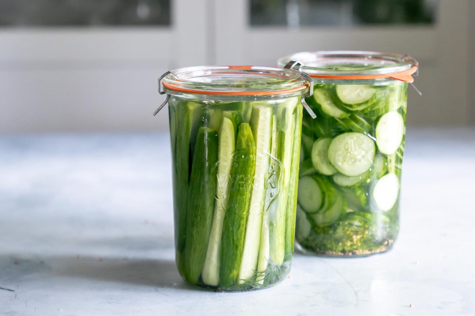 Quick & Easy No Cook Refrigerator Pickles – Health Starts in the Kitchen