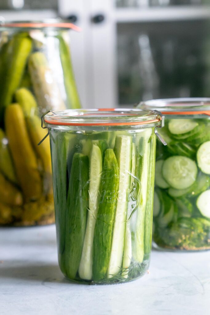 Quick & Easy No Cook Refrigerator Pickles – Health Starts in the Kitchen