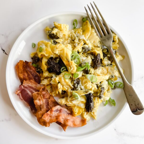 Scrambled Eggs with Morel Mushrooms Recipe Health Starts in the Kitchen