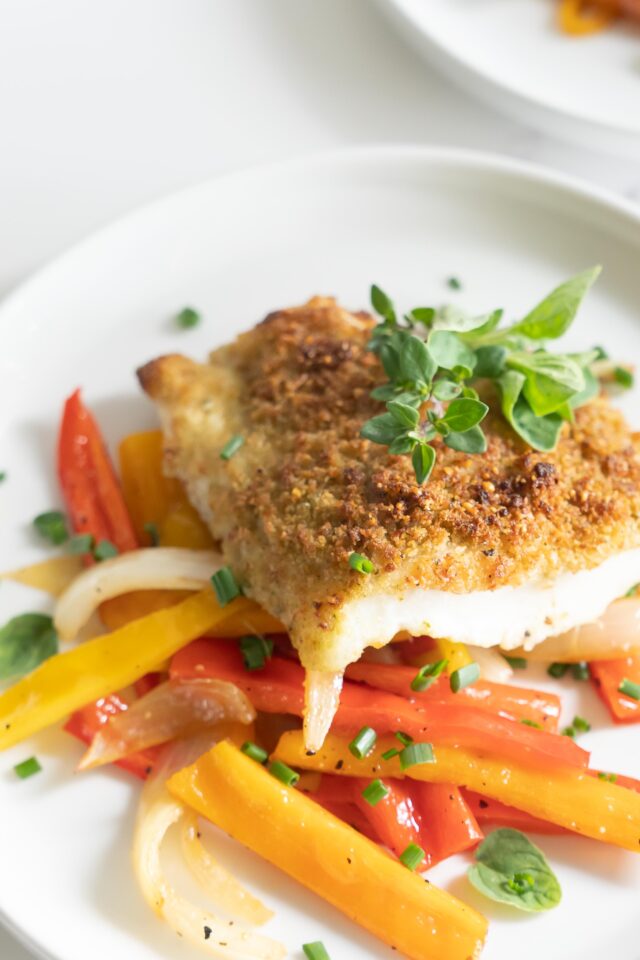 Parmesan Crusted Halibut Recipe Health Starts in the Kitchen