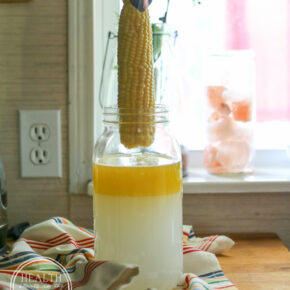 Everyone loves corn on the cob in the summer and it's a great addition to a party, picnic or BBQ. But one of the biggest struggles is how to butter it! I learned a nifty trick for How to Butter Corn on the Cob for a Party from my Grandmother many years ago. Butter isn't cheap and there's no need to be wasteful with butter or money! This trick avoids messy butter getting everywhere or people taking more butter than they need.