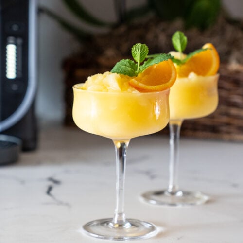 Easy 30-Minute Frozen Mimosa Recipe in the Ninja Slushi – Health