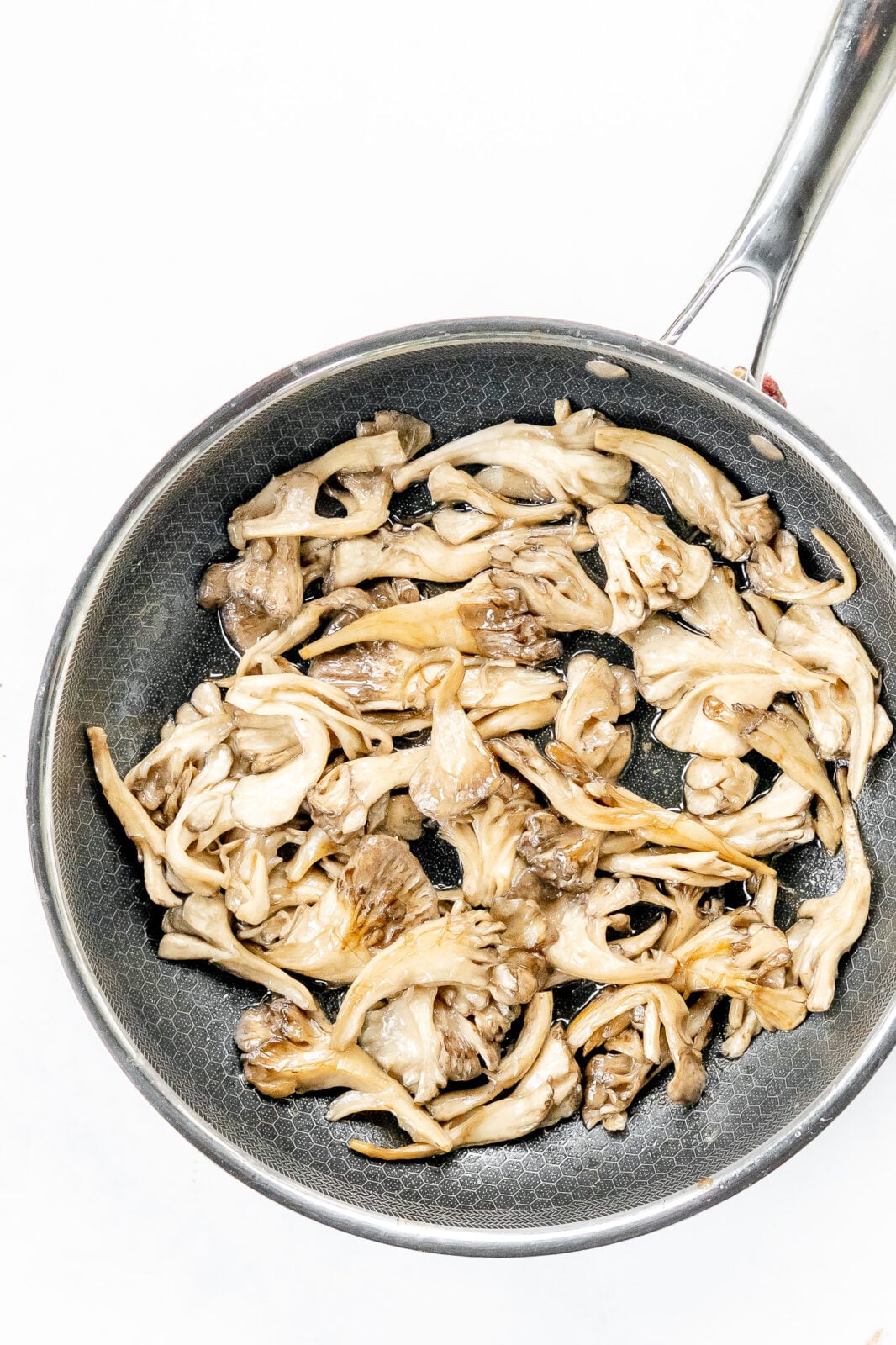 sauteed maitake mushrooms
