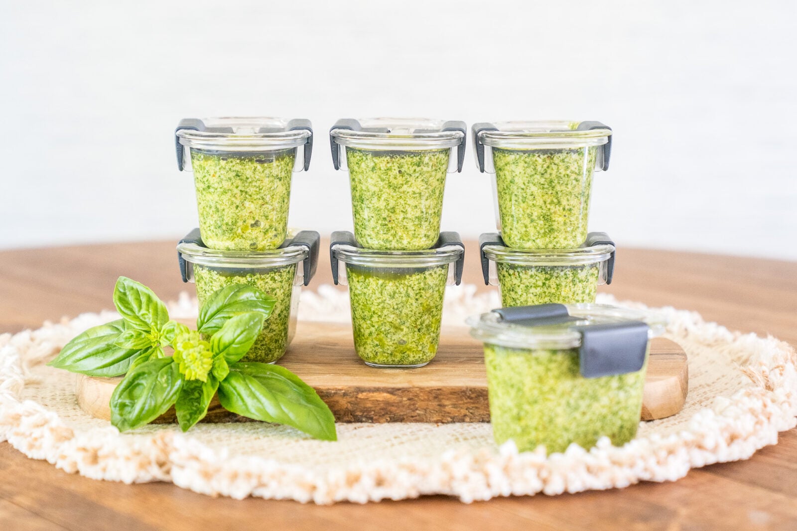 Big Batch Basil Pesto Recipe for the Freezer